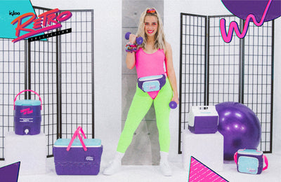 Retro Cooler Collection Purple