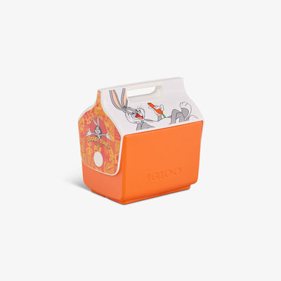 Angle View | Bugs Bunny Little Playmate 7 Qt Cooler::::Trademarked tent-top design