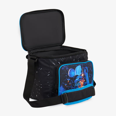 Open View | Star Wars™ Poster Art Square Lunch Bag::::Black insulated liner
