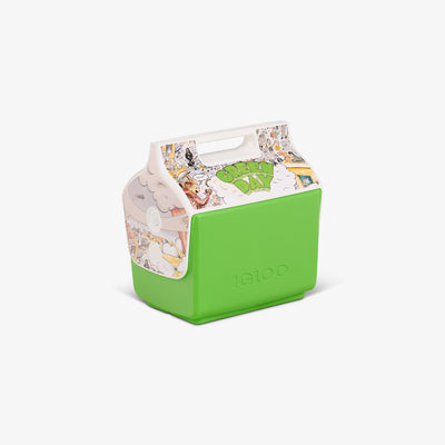 Angle View | Green Day Dookie Little Playmate 7 Qt Cooler::::Original side push-button