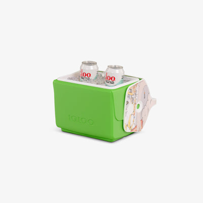 Open View | Green Day Dookie Little Playmate 7 Qt Cooler::::THERMECOOL™ insulation