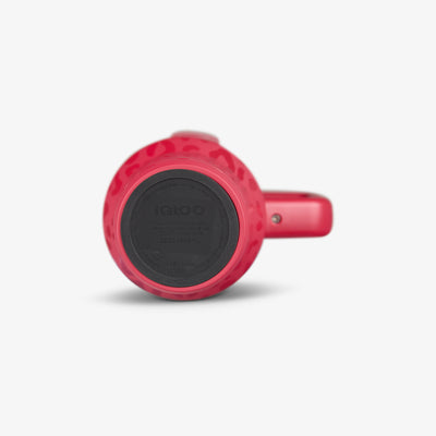 Bottom View | NFL 32 Oz Leopard Flip ‘n’ Sip Travel Mug::49ers::Built-in coaster