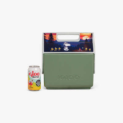 Size View | Peanuts Beagle Scouts ECOCOOL® Little Playmate 7 Qt Cooler::::Holds up to 9 cans
