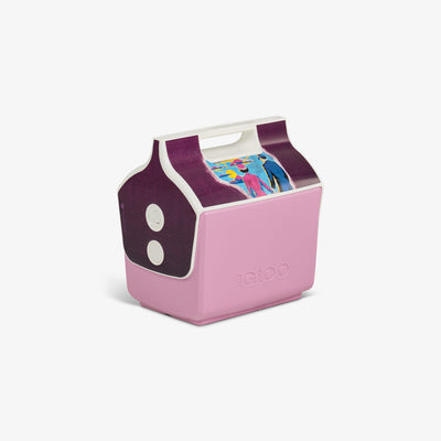 Angle View | Beetlejuice™ Handbook for the Recently Deceased Little Playmate 7 Qt Cooler::::Original side push-button