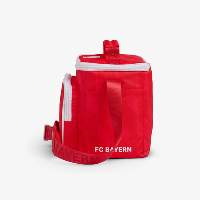 Profile View | FC Bayern München Square Lunch Cooler Bag::::GRS recycled material