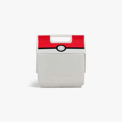 Front View | Pokémon Poké Ball Little Playmate 7 Qt Cooler::::Custom Poké Ball artwork