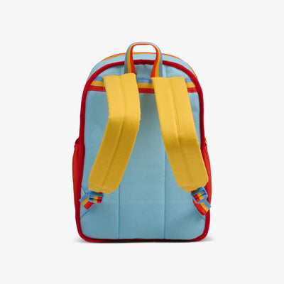 Back View | Snoopy Disco Party 24-Can Backpack::::Adjustable, padded shoulder straps