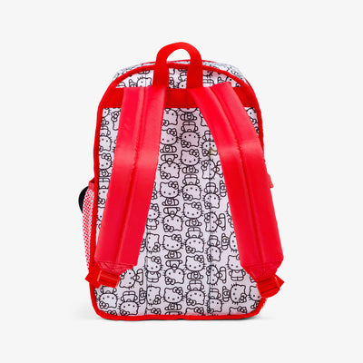 Back View | Hello Kitty® Classic Backpack Cooler::::Adjustable, padded shoulder straps