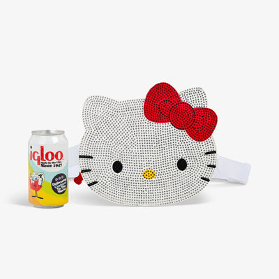 Size View | Hello Kitty® Classic Fanny Pack::::Holds up to 4 cans