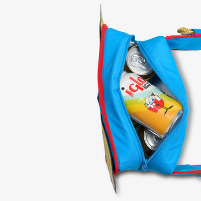 Open View | DC Super Heroes Wonder Woman™ Belt Fanny Pack Cooler::::Insulated liner