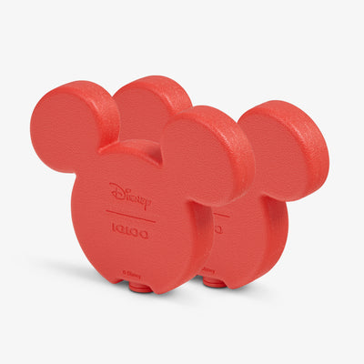 Pack View | Disney Mickey Mouse Ice Block 2-Pack::Red::Comes with 2 ice blocks