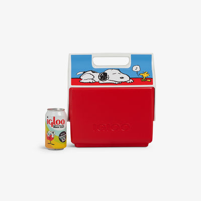 Size View | Snoopy’s Doghouse Little Playmate 7 Qt Cooler::::Holds up to 9 cans