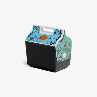 Angle View | Pokémon Little Playmate 7 Qt Cooler::::Trademarked tent-top design