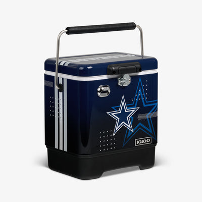 Angle View | NFL Legacy 20 Qt Cooler::Cowboys::Built-in bottle opener