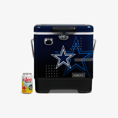 Size View | NFL Legacy 20 Qt Cooler::Cowboys::Fits wine bottle(s) upright