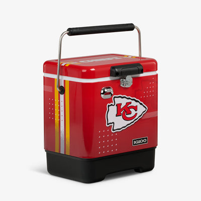 Angle View | NFL Legacy 20 Qt Cooler::Chiefs::Built-in bottle opener