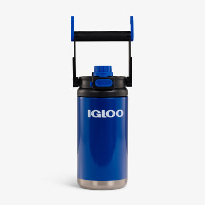 Handle View | Half-Gallon Hybrid Sports Jug::Blue::Tuck Tight handle