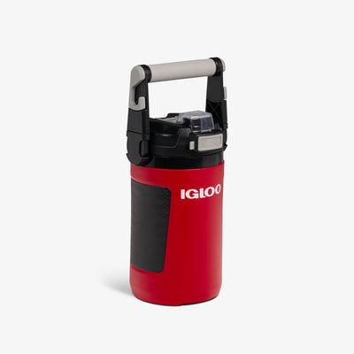 Angle View | Rival Half Gallon Jug::Red Heat::Fence hooks