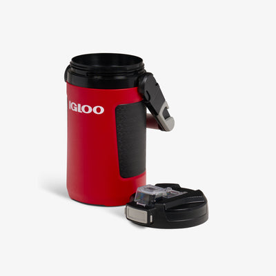 Lid Off View | Rival Half Gallon Jug::Red Heat::Foam-wall insulation