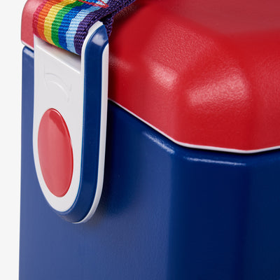 Detail View | Tag Along Too Cooler::Deep Blue::Leakproof, lockable lid