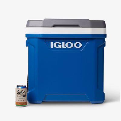 Size View | Latitude 60 Qt Roller Cooler::Blue::Fits up to 94 cans