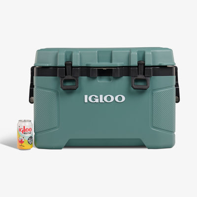 Size View | Trailmate 52 Qt Roller Cooler::Spruce::Holds up to 80 cans