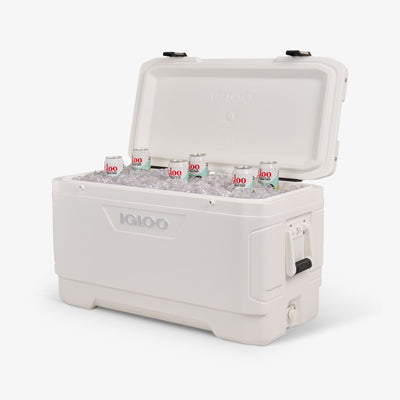 Open View | Marine Elite 100 Qt Cooler::::Insulated body & lid