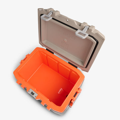 Top View | Trailmate 50 Qt Cooler::Sportsman::Lockable lid