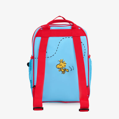 Back View | Snoopy Mini Convertible Backpack Cooler::::Convertible straps