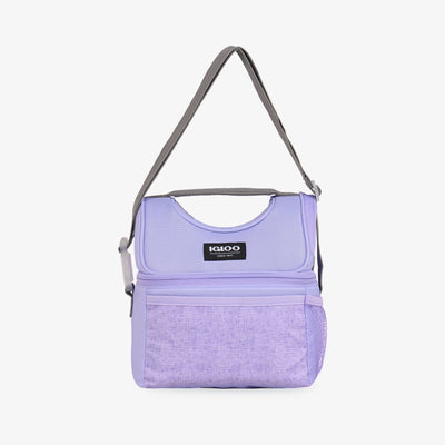 Strap View | Kids Everyday Lunch Gripper Cooler Bag::Lilac::Shoulder strap w/buckle