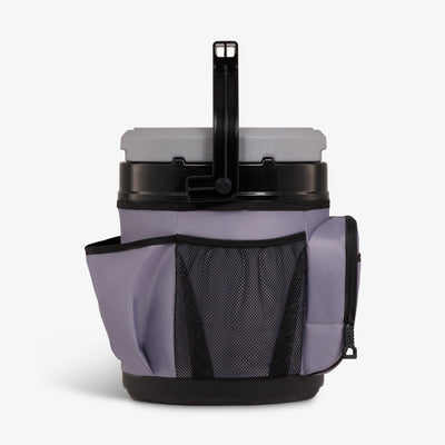 Profile View | 12 Qt Cooler Bucket::::Softside exterior w/storage