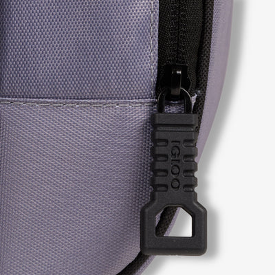 Details View | 12 Qt Cooler Bucket::::Front slip & zip pockets