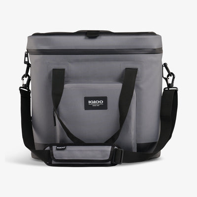 Front View | Trailmate 30-Can Tote::Carbonite::Crushproof top & bottom