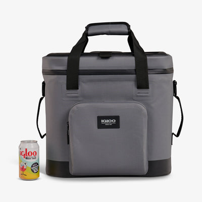 Size View | Trailmate 30-Can Tote::Carbonite::Holds up to 30 cans
