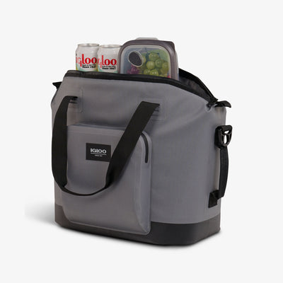 Open View | Trailmate 24-Can Tote Cooler Bag::::MaxCold Ultra insulation 