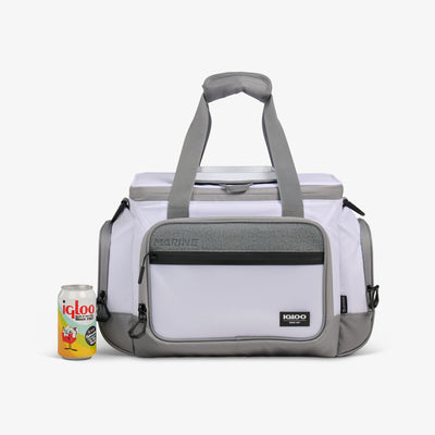 Size View | Marine 30-Can Square Cooler Bag::::Fits 30 cans