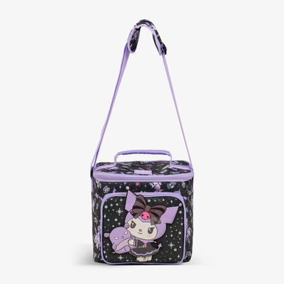 Strap View | Kuromi™ Square Lunch Cooler Bag::::Adjustable, padded shoulder strap