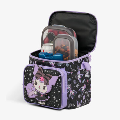 Open View | Kuromi™ Square Lunch Cooler Bag::::Insulated liner
