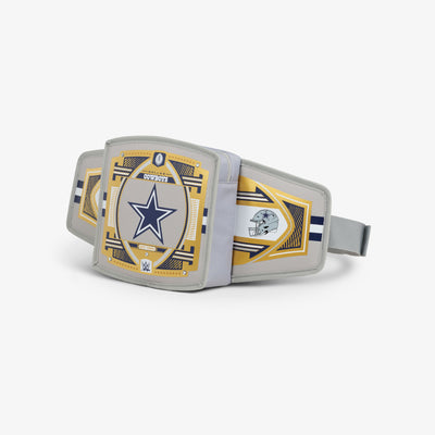 Angle View | NFL WWE Cooler Fanny Pack::Cowboys::Adjustable waist strap