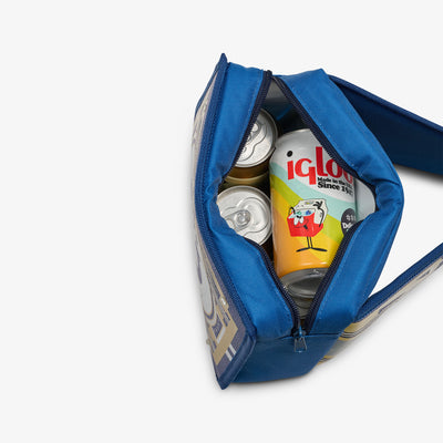 Open View | NFL WWE Cooler Fanny Pack::Colts::Holds up to 4 cans