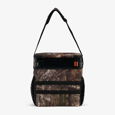 Back View | Realtree APX® Cool Fusion 26-Can Cooler Bag::::Webbing loops