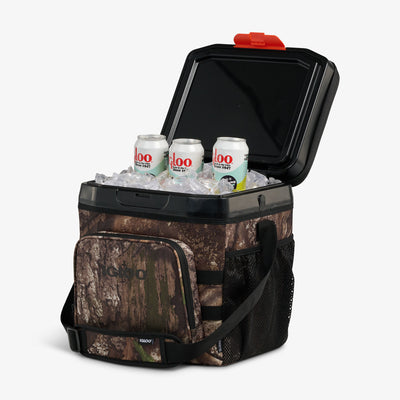 Open View | Realtree APX® Cool Fusion 26-Can Cooler Bag::::Holds up to 26 cans