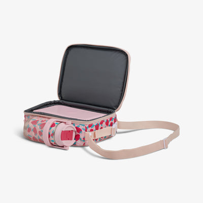 Open View | Kids Lunch Vertical Cooler + Bento Box::Strawberries::MaxChill insulation
