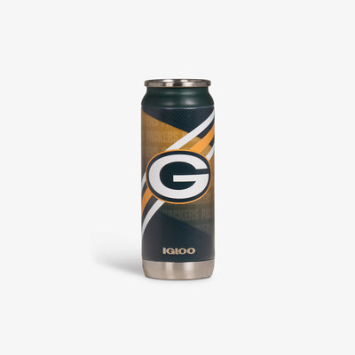 Front View | Green Bay Packers 16 Oz Can::::Durable stainless steel 