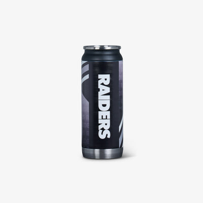 Back View | Las Vegas Raiders 16 Oz Can::::Advanced hot & cold retention