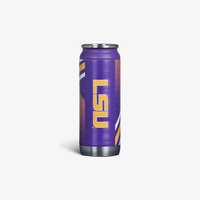 Back View | LSU® 16 Oz Can::::Advanced hot & cold retention