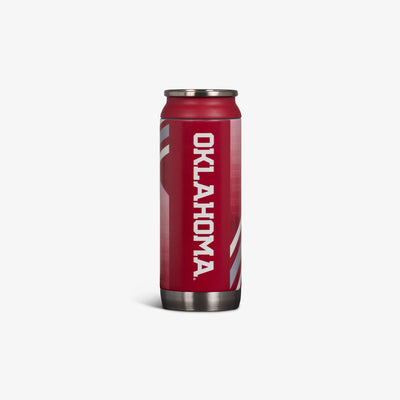 Back View | The University of Oklahoma® 16 Oz Can::::Advanced hot & cold retention