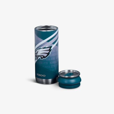 Open View | Philadelphia Eagles 16 Oz Can::::Removable lid