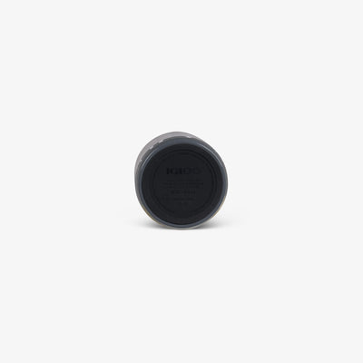 Bottom View | Jeep® Off-Road 16 Oz Can::Charcoal::Built-in coaster 