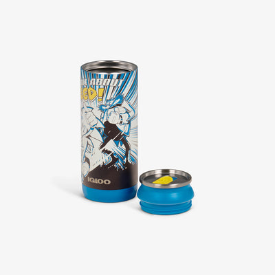 Lid Off View | Sonic the Hedgehog Shimbun 16 Oz Can::::Removable lid